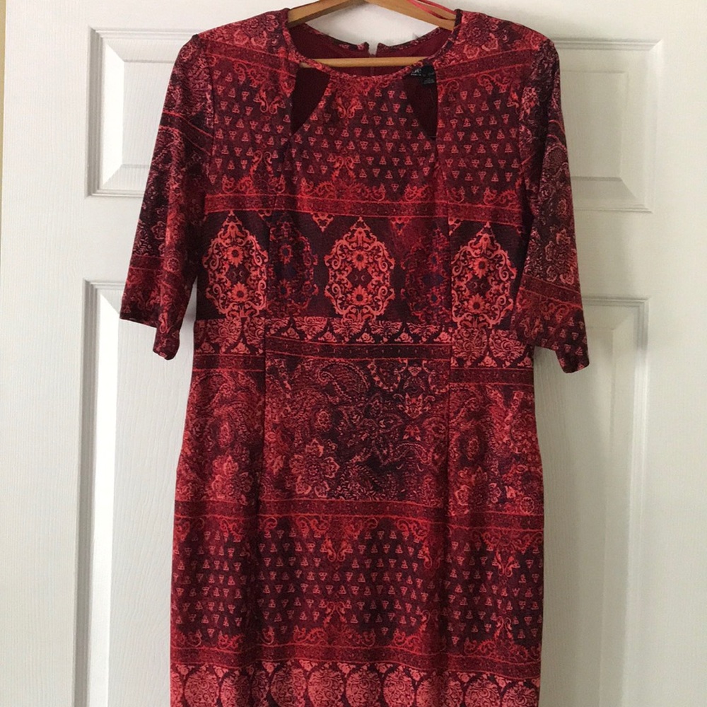BE Tapestry Inspired Patterened Dress